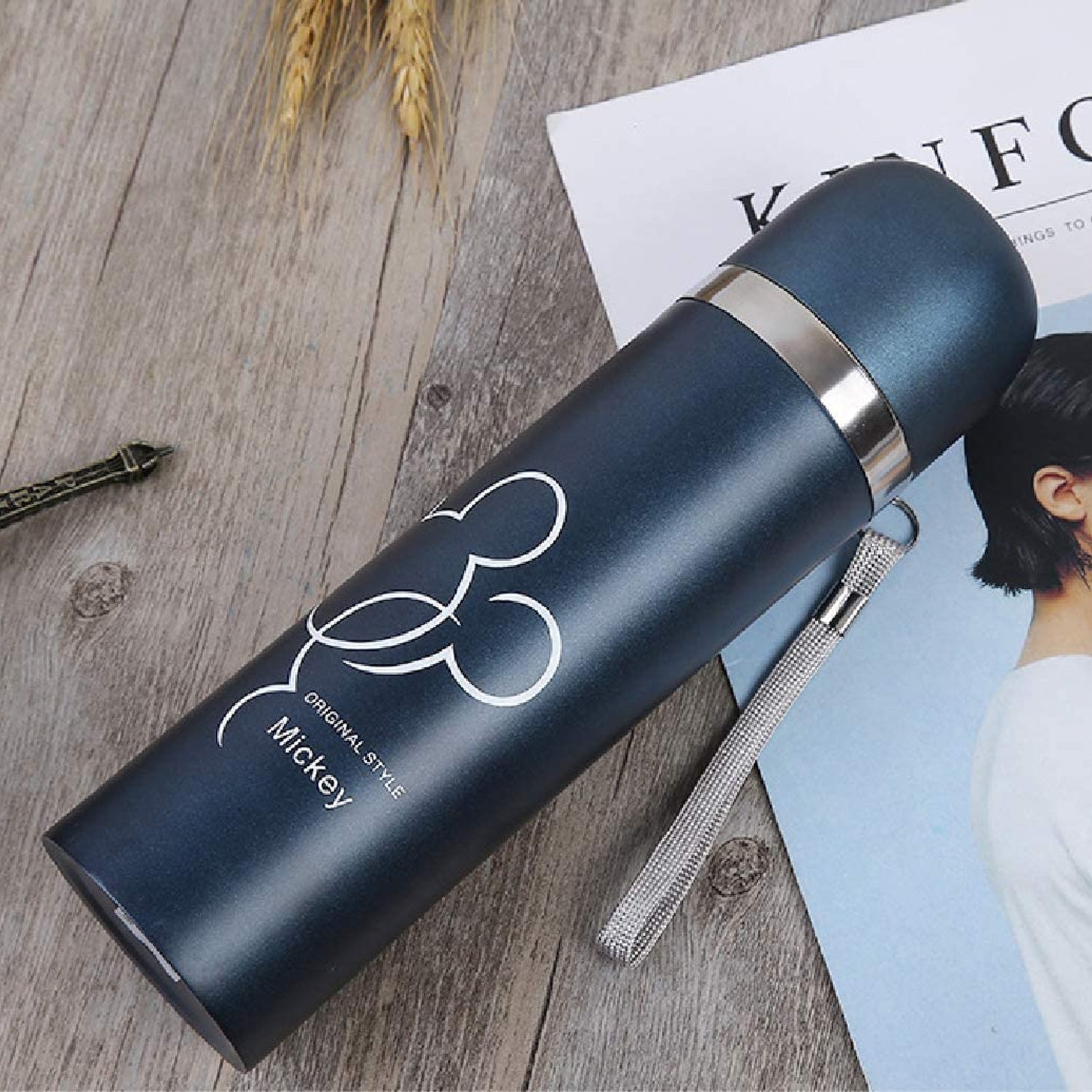 Stainless Steel Thermal mug / Water Bottle, vacuum flask (500 ML / 1 Pc / Mix Color) Stainless Steel Thermal mug / Water Bottle, vacuum flask (500 ML / 1 Pc / Mix Color)